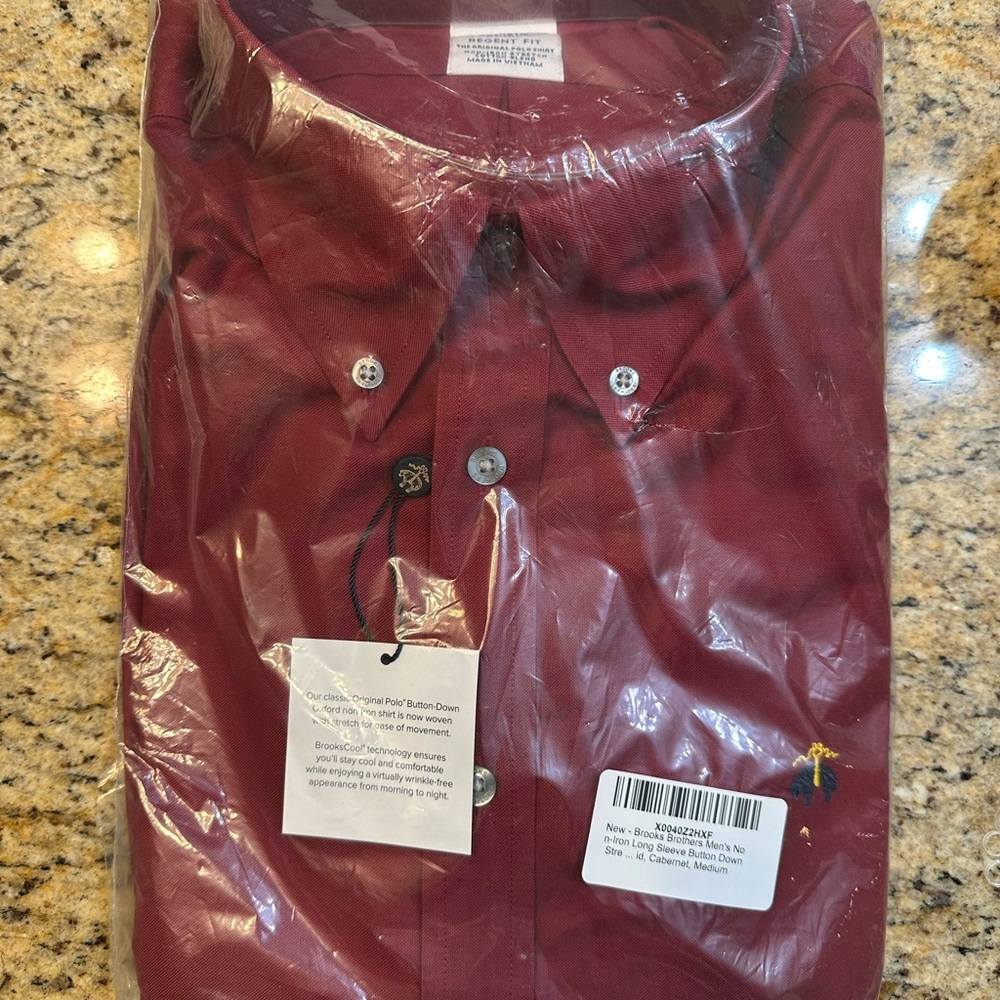 Brooks Brothers Cabernet Button Down